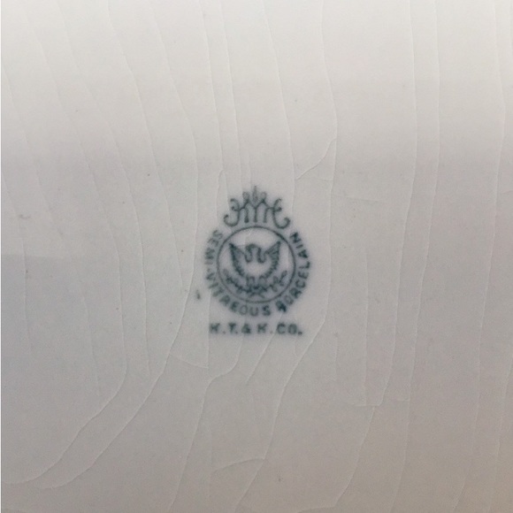 🌸VTG Porcelain Serving Platter - Picture 7 of 10